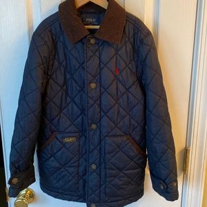 Polo by Ralph Lauren boys size 8 light jacket with buttons